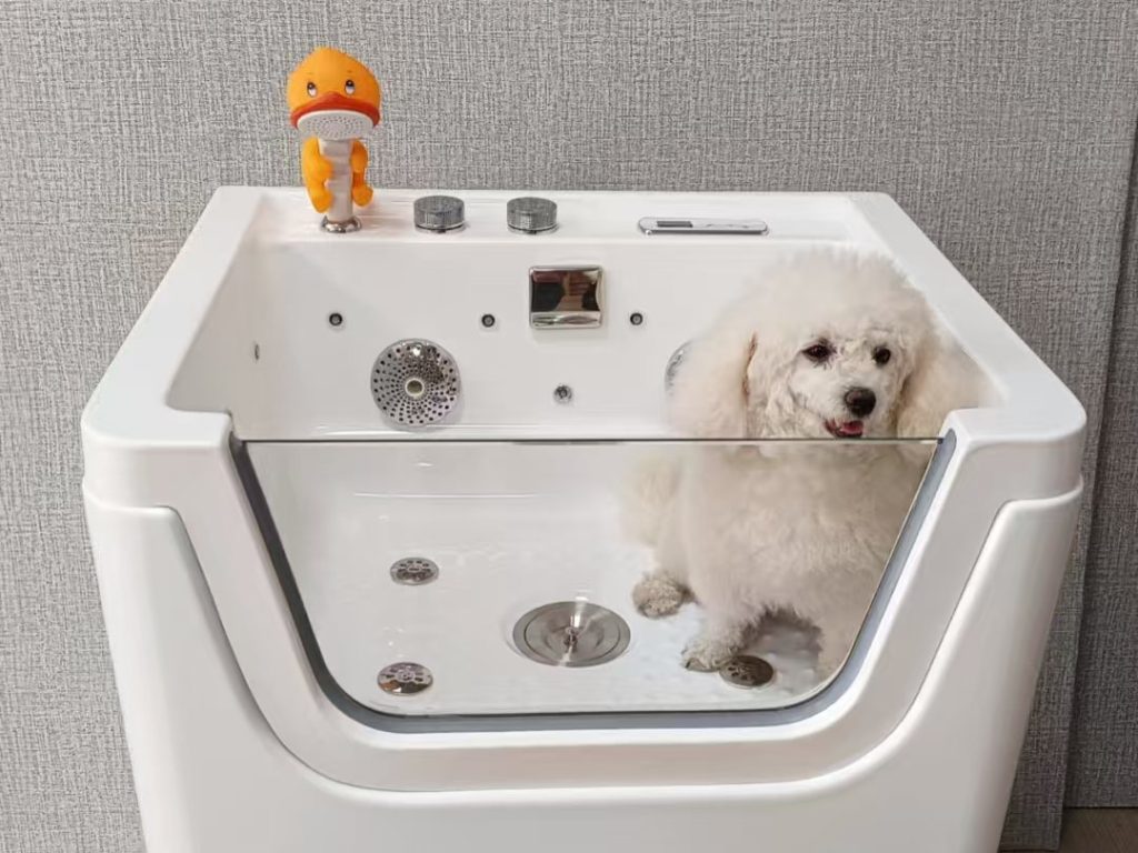 dog bath tub-23-reinforced acrylic