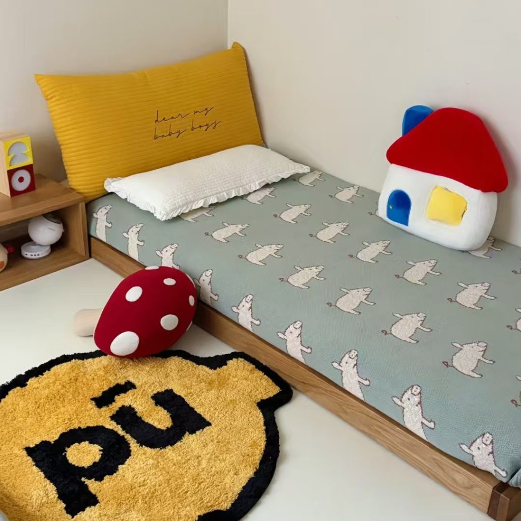floor bed twin size​-20