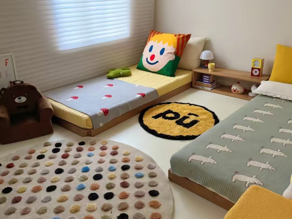 floor bed twin size​-21
