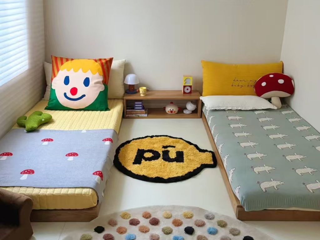 floor bed twin size​-22