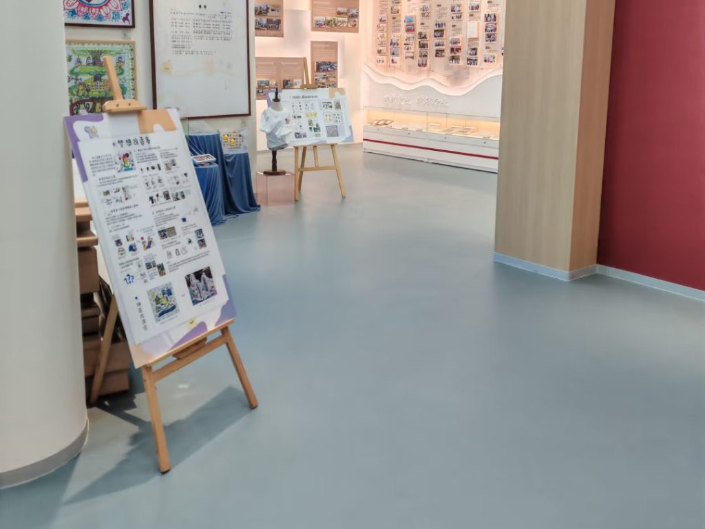 polyaspartic floor coatings​-8-exhibition hall