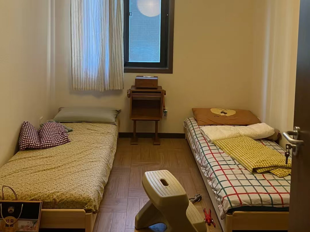 twin floor bed​-6