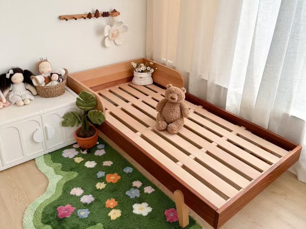 twin floor bed​-7