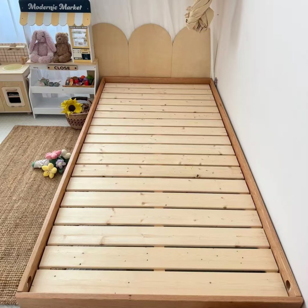 twin size floor bed​-17
